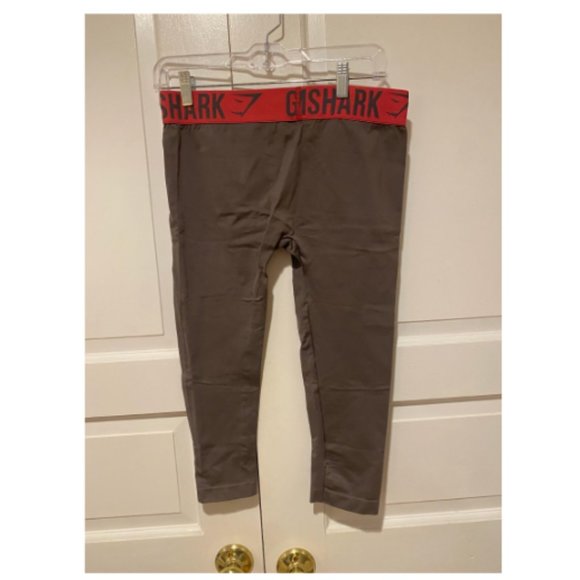 Gymshark Grey/Pink Fit Leggings - Picture 2 of 4